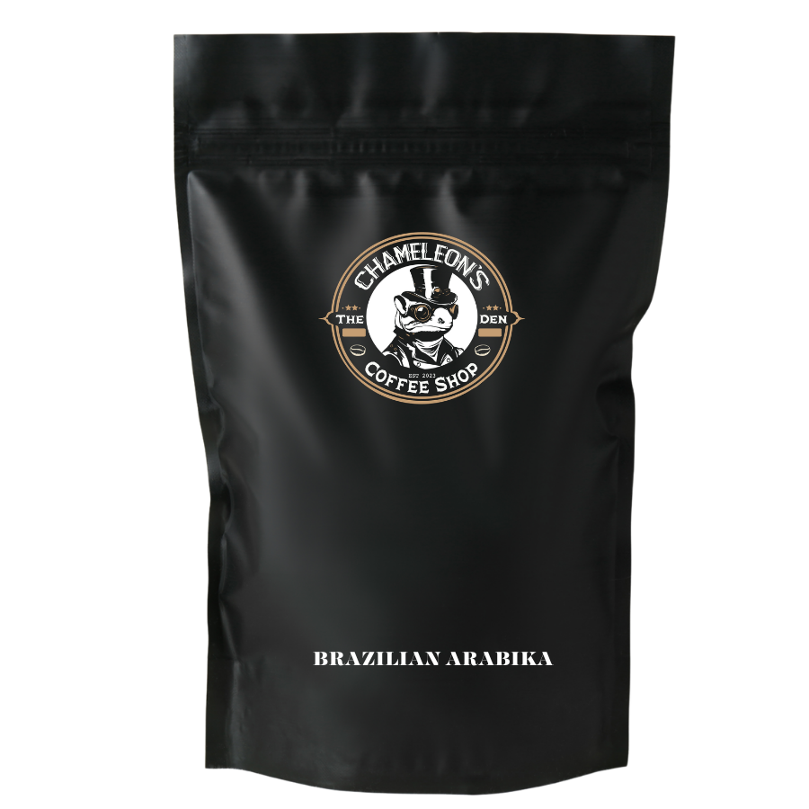Brazilian coffee beans, 100% arabika coffee, coffee beans, coffee bean pouch