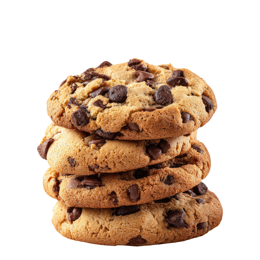 choc chip cookie, chocolate chip cookie