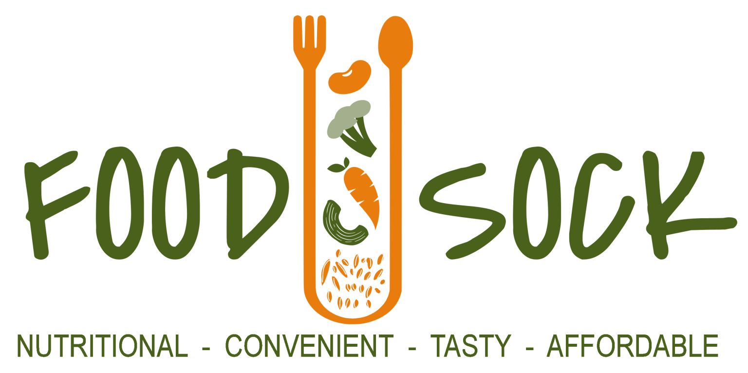Food Socks, dried food, ready-made food pouches, just add water