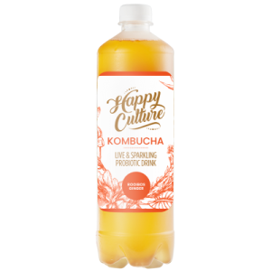 Happy Culture, kombucha, rooibos and ginger kombucha