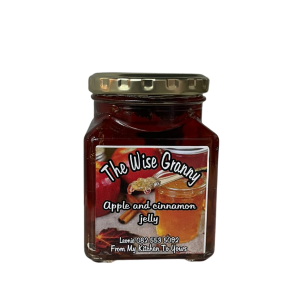 apple & cinnamon jelly, apple jelly, cinnamon jelly, artisan jelly, homemade jelly, The Wise Granny